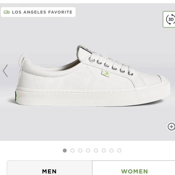 New in box Cariuma OCA low off white canvas sneaker - Picture 8 of 11